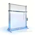 دستگاه برش پارچه پرده کنترل کیفیت نور LED نیمه اتوماتیک 1.2 کیلوواتی Yuyi با بالابر و گارانتی 1 ساله